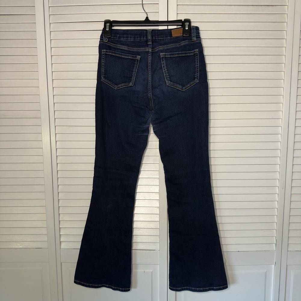 BKE Youth Girls Size 14R Bootcut Flare Jeans Dark Wash Stretch Denim Casual - Picture 3 of 6